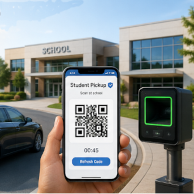 QR Smart Dismissal illustration